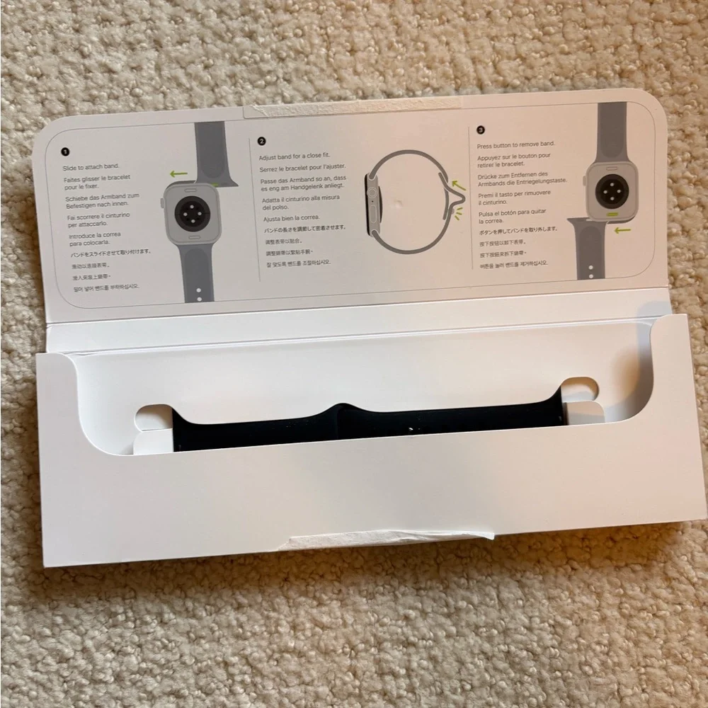 Black Apple Watch Band